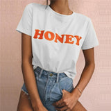 HONEY t-shirt 90s