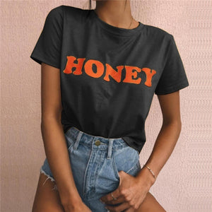 HONEY t-shirt 90s