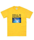 Grunge Tee Hell Is People Rainbow