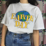 Earth Day 90s Aesthetic Women Girl's T shirt