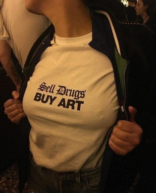 Sell drugs buy art