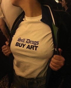 Sell drugs buy art