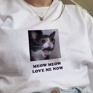 MEOW MEOW KILL ME NOW TEE