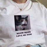 MEOW MEOW KILL ME NOW TEE