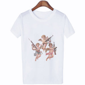 Angel Shirts Printing Graphic Tee